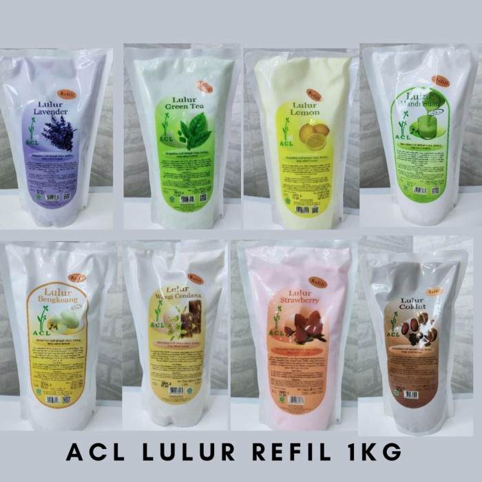 ACL Lulur Refill 1kg Lulur Badan
