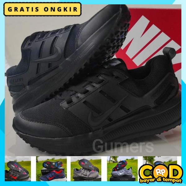 Sapatu Cowok Cewek Sekola Sepatu Hitam Skolah Spatu Fullblack Import Premium Sepetu Pria Wanita Dewa