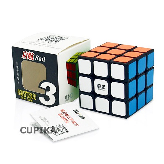←Best Seller✮↕ F6EZ9 Rubik 3x3 Qy Qiyi Sail rubik cepat Magic cube L95 ➘Terbatas