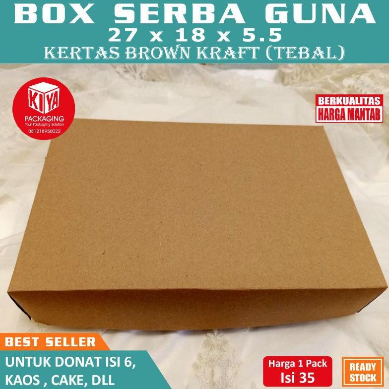 

Viral Box Hampers 27X18X5 Soft Box Polos, Box Donat, Kotak Kado,Kotak Sajadah Oleh Oleh Haji Dll Kyx