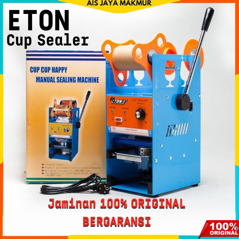 Populer Cup Sealer Getra / Cup Sealer Eton Alat Pres Plastik Pres Gelas Wxy