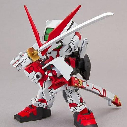 Promo❉ 9WGUI Bandai SD Ex-Standard 007 Astray Red Frame Gundam Asli Mainan Gundam Mainan Robot Gunda