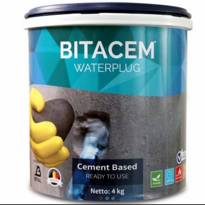 Terlaris Bitacem Waterplug Penyumbat Kebocoran1Kg