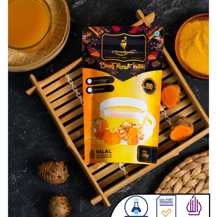 

✰Laris☊ RWM7S Kunyit Bubuk (Biang Kunyit) GERD | Aslam | Detox | Diet G47 ✶Ready Stock