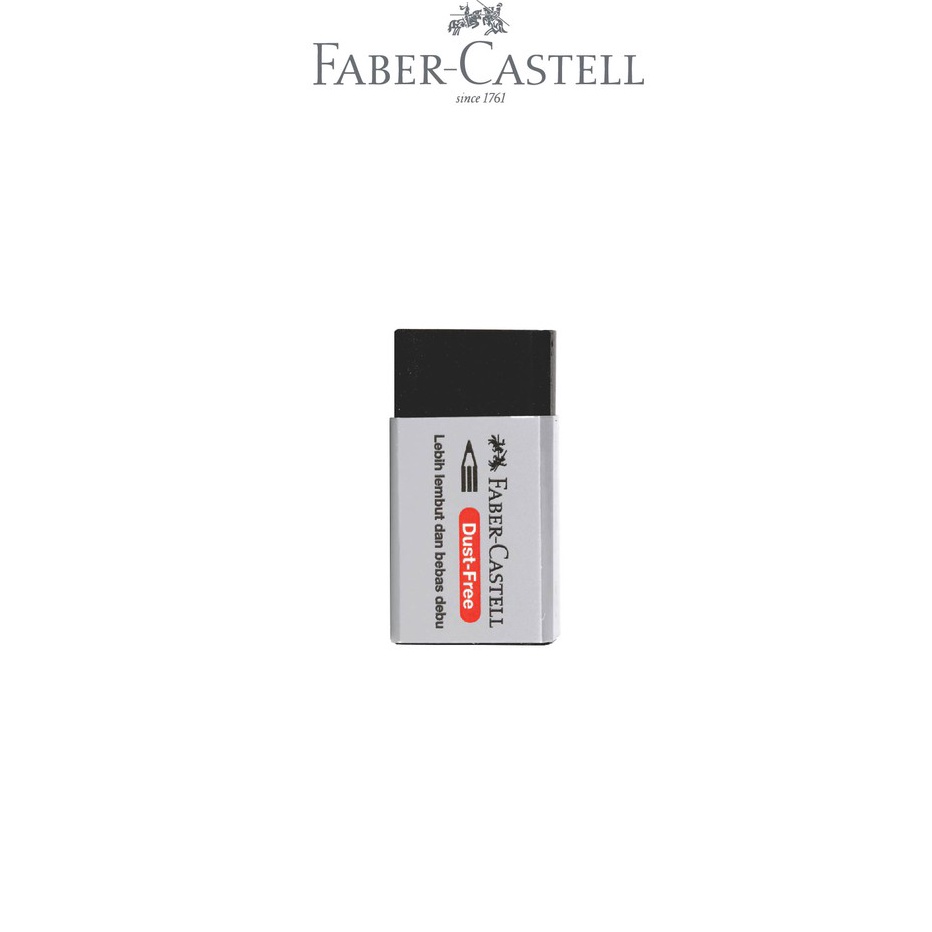 

➮Best⁎ CRKQ9 Faber-Castell Eraser Dust Free 7171 Medium Black E41 ➱Baru