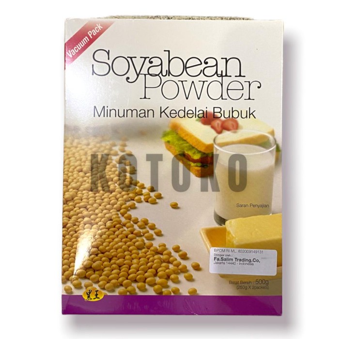 

Hei Hwang Soya Bean Powder / Susu Kedelai Bubuk 500Gr