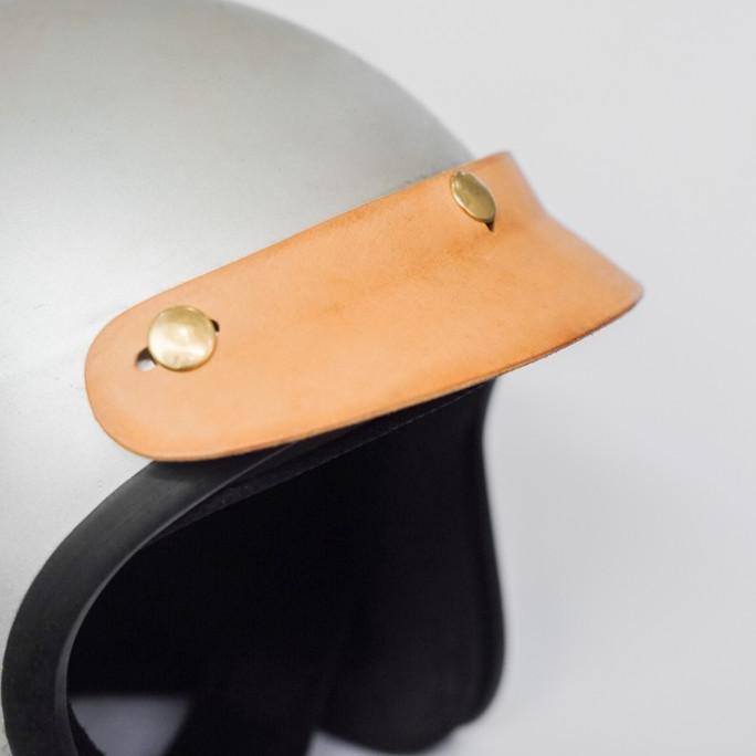 LEATHER PEAK HELMET - PET HELM KULIT - BOGO RETRO GRINGO BULLIT CAKIL