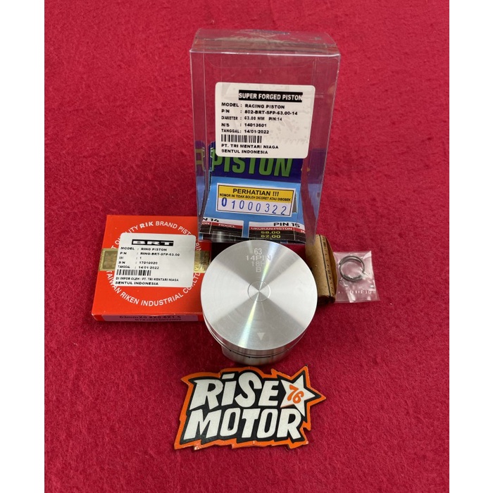 Terlaris Pistonku Piston Brt 63 Pen 14 Forged