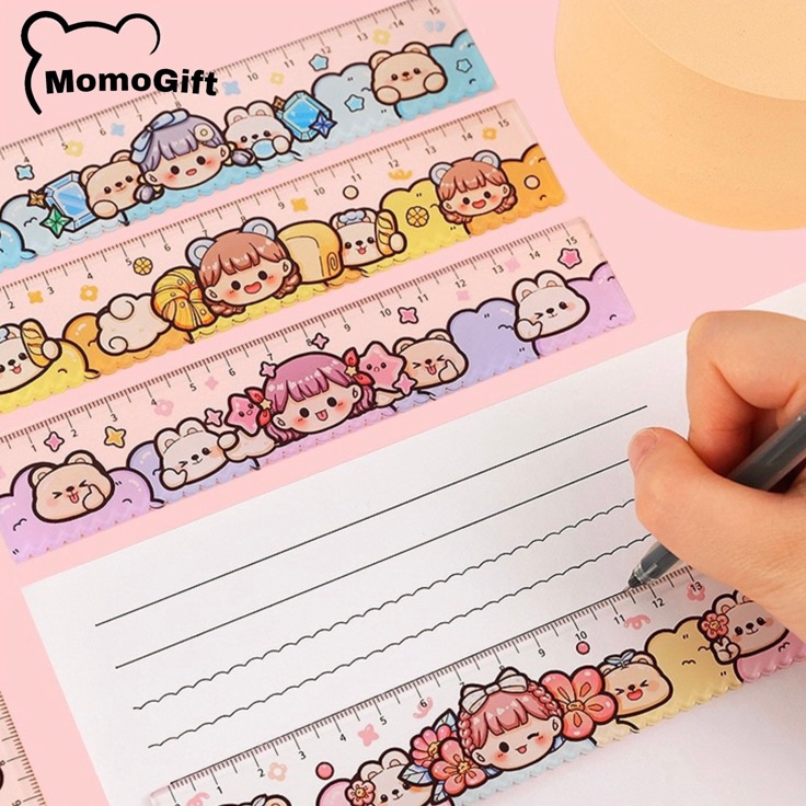 

✶Model Terkini MMBRJ Penggaris Mini Unik Cantik Edisi Doudou Sauce Girl Limited TLD88 Free Stiker W82 ➭Harga Promo