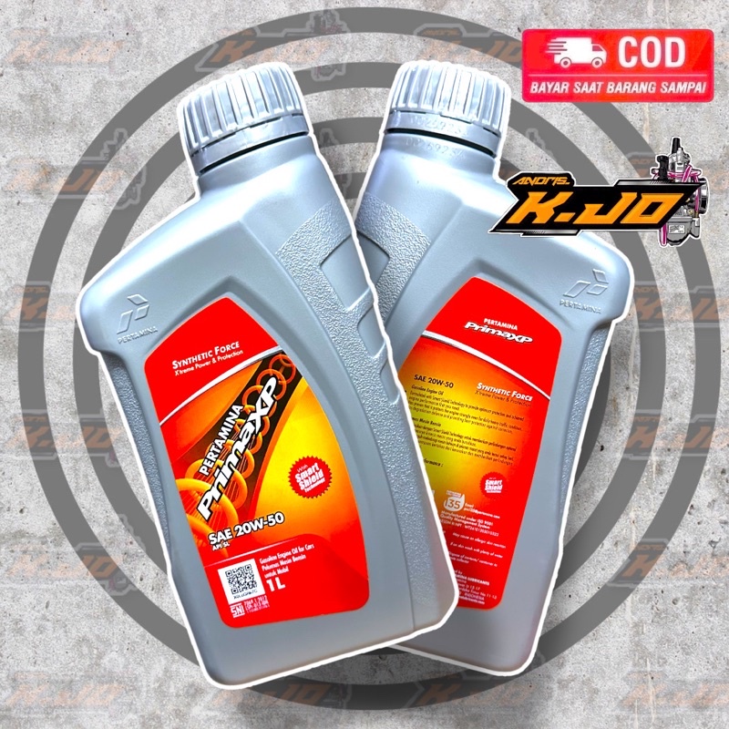 Oli Pertamina Mobil Mesin / Oli Pertamina Prima XP 1000ML SAE 20W-50