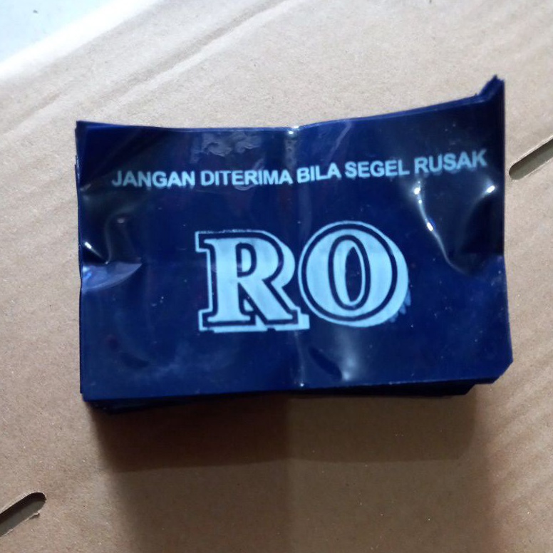 

39 segel galon ro dongker isi 200 pcs plastik 7552