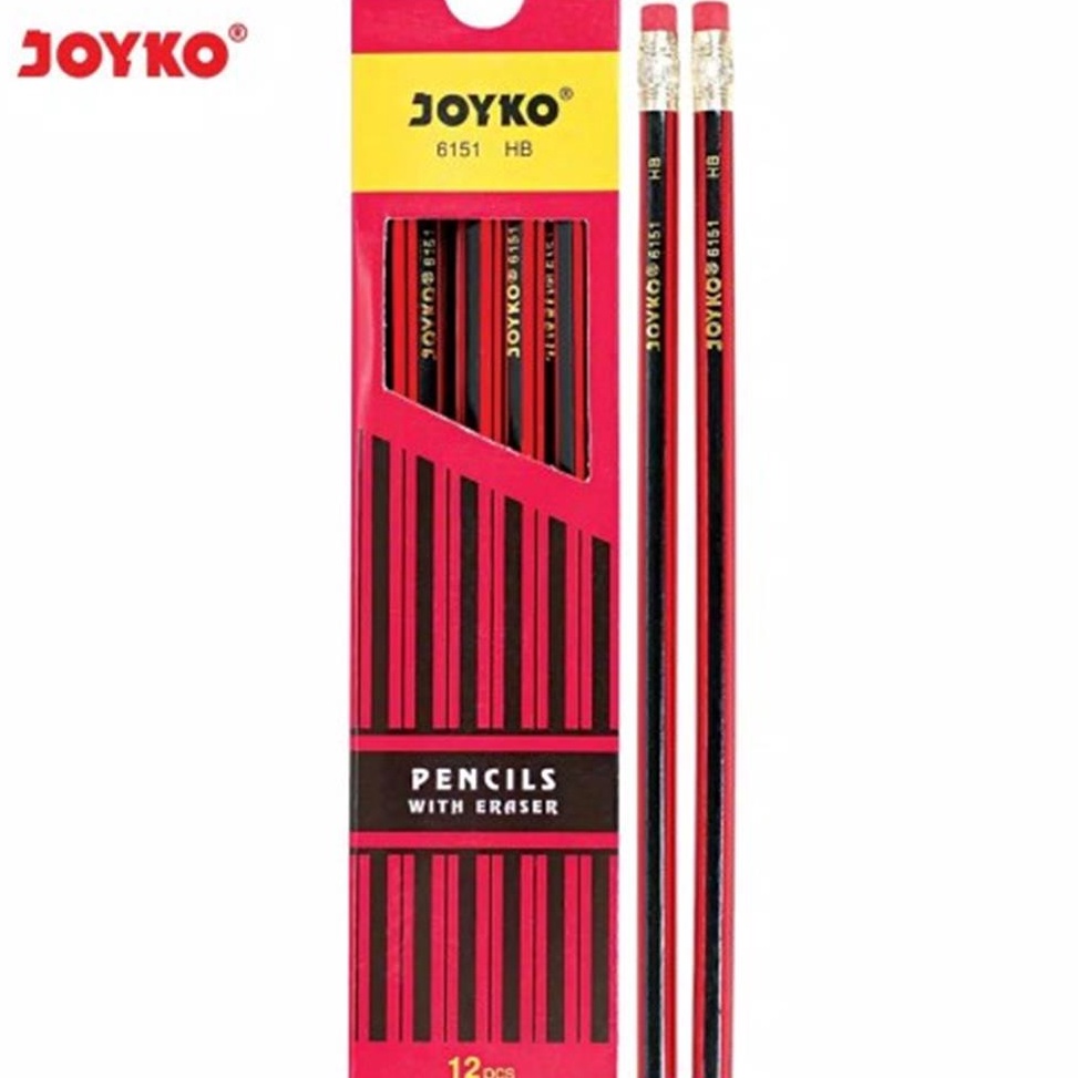 

SALE TERBAIK Pensil HB 6151 Joyko (12pcs)