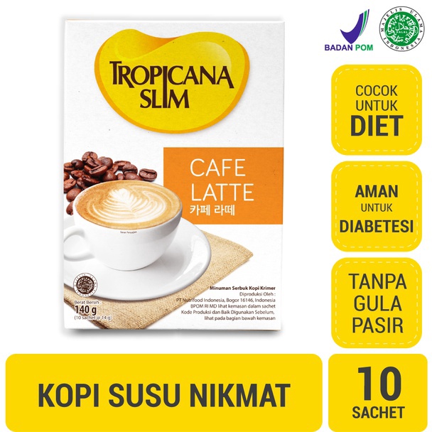 

➝Terkini✾➩ R8JS9 Tropicana Slim Cafe Latte 10 Sachet 14gr - Kopi Susu Nikmat Tanpa Gula Pasir I45 ➤Stok Banyak