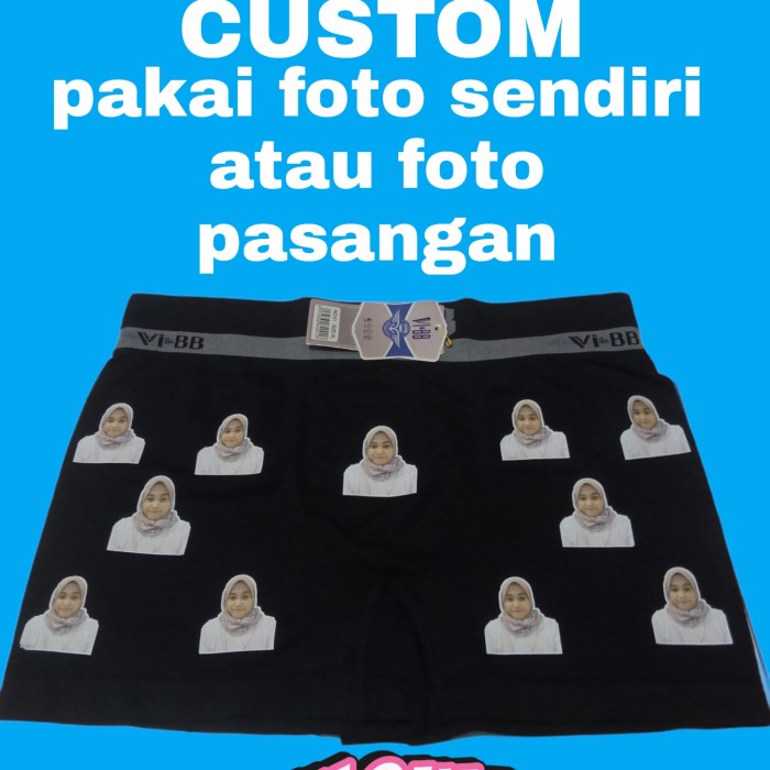 Best Seller Boxer Pria Custom,