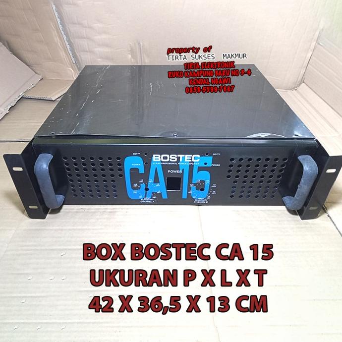 `````````] BOX POWER AMPLIFIER SOUND SYSTEM USB CA15CA10 BOSTEC