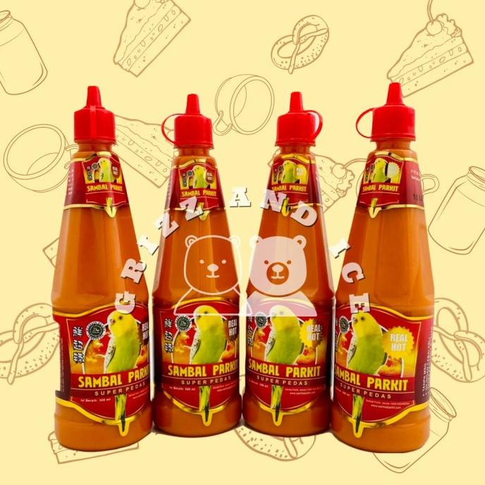 

Sambal Pedas Parkit / Sambel Pedes Parkit Original 300 ml (Halal)