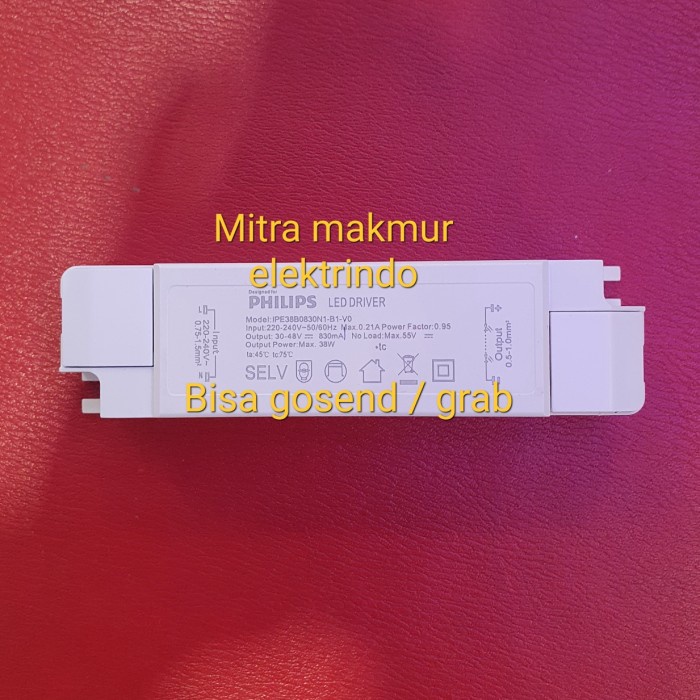 Ballast 38W 30-48V Input 220-240V / Led Driver 38W 30-48V Philipss