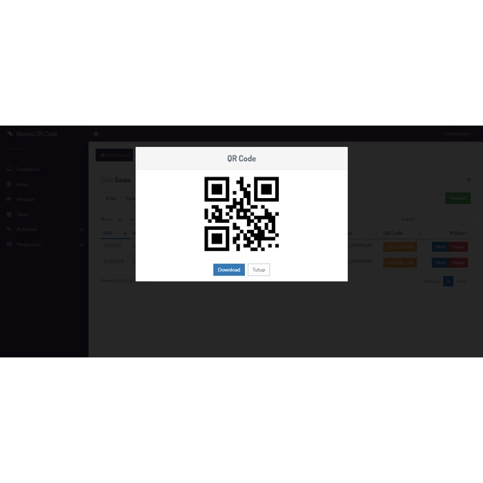 BEST QUALTY Aplikasi Absensi Mengunakan Qr Code
