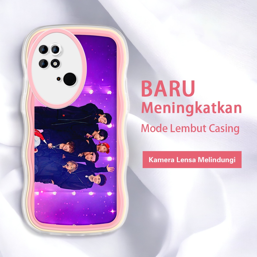 Xiaomi MI POCO C40 X3 M5 M5S M3 M3 F4 Pro GT NFC 5G Fashion BangtanBoys BTS Cool Kor Kesing case hp 