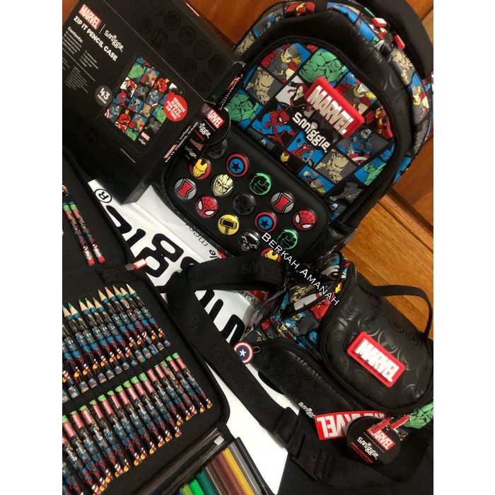 Smiggle Marvel Avanger/Marvel Series /Tas Smiggle Original