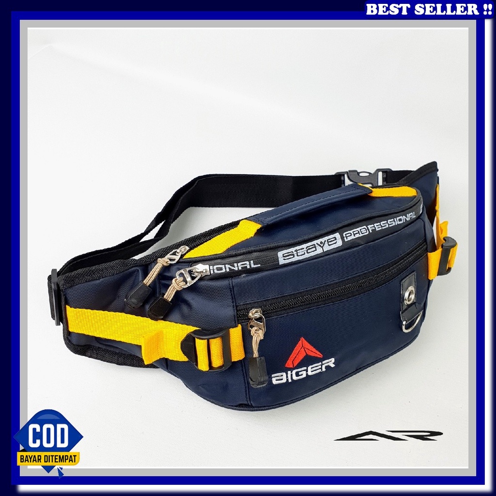 Slempang Murah Tas Selempang Pria Sling Bag Distro Waistbag Cowok Dewasa Terbaru 2023 Anti Air Kulit