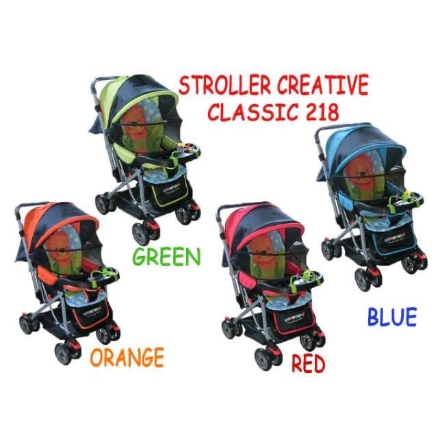 Terlaris Acc Stroller Stroller Creative Classic 218 / Kereta Bayi Creative 218 Classic
