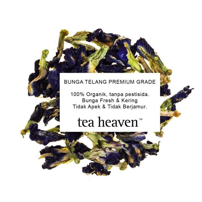 

Teh Bunga Telang Organik Segar Butterfly Pea Tea Premium