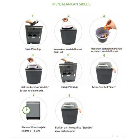FoodCycler FC-30E alat penghancur sisa makanan