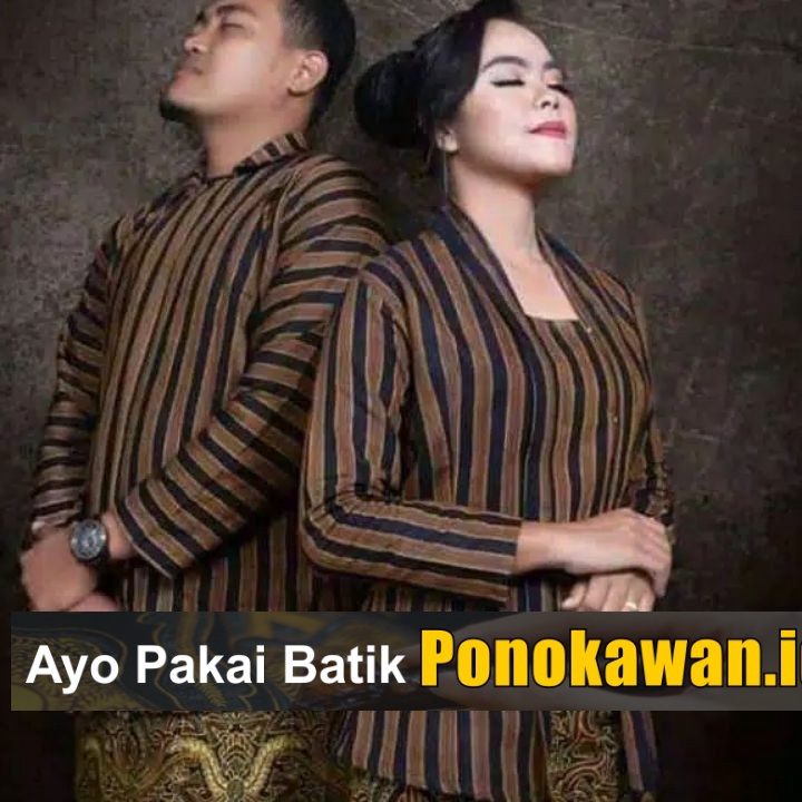 Terlaku. Baju Lurik Jawa Pria Sorjan Lurik Couple Pria Wanita Pakaian Adat Jawa Khutu Jumbo Oversize