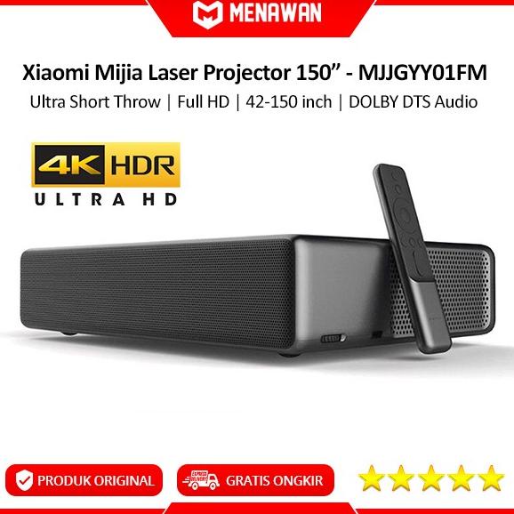 Xiaomi Mi Laser Projector TV 4K 150" Wemax Proyektor Ultra Short Throw