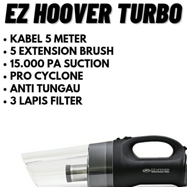 JACO EZ Hoover Turbo Vacuum Cleaner