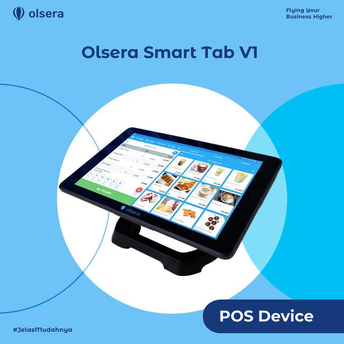 Olsera SmartTab v1 dan Aplikasi Kasir OlseraPOS