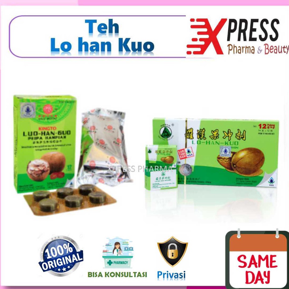 

High Quality ⚡XPRESS⚡ Kingto Lo Han Kuo Infusion Lohankuo lou Teh Gunung Ko Peipa Hanpian Pian Louhankuo Guo Permen Hisap