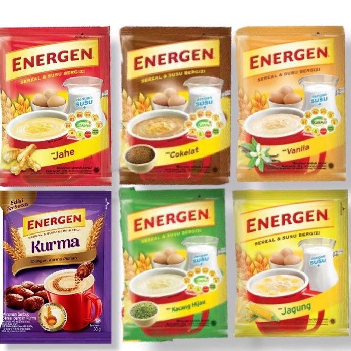 

Paling Bagus MAYORA ENERGEN SEREAL RENCENG 10 x 32gr COKELAT VANILA KACANG HIJAU KURMA JAHE JAGUNG CHAMPION SACHET RENCENGAN VANILLA CEREAL MAKANAN RINGAN SEDUH MENU SARAPAN CEMILAN ANAK GROSIR MURAH COKLAT 32 35 GRAM