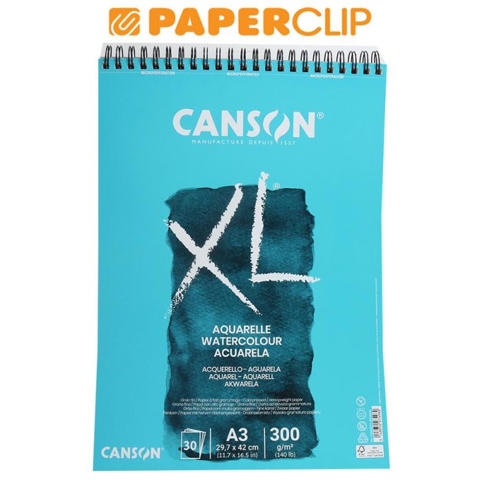 

Terlaris Watercolor Pad Canson Xl 300G A3 Aquarelle 400039171Cn