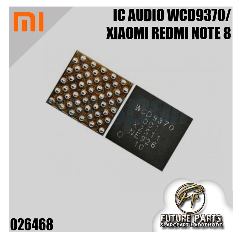 IC AUDIO WCD9370/XIAOMI REDMI NOTE 8