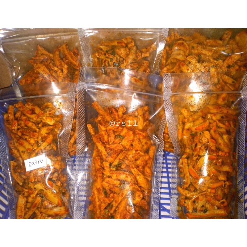 

ngemil asyik basreng stik premium 100 gram home made