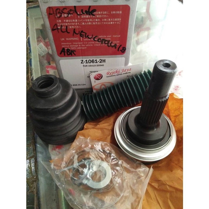 CV Joint / As Roda luar All New Corolla 1800 Absolute ORIGINAL