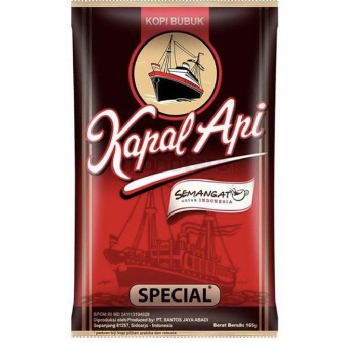 

Kopi Kapal Api 165Gram 1 Dus Isi 20 Packs