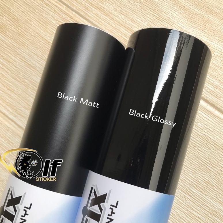 Terbaik Skotlet Hitam Glossy Scotlite Hitam Doff P 1 Meter X L 45Cm Profix Premium Color Vinyl Suku 