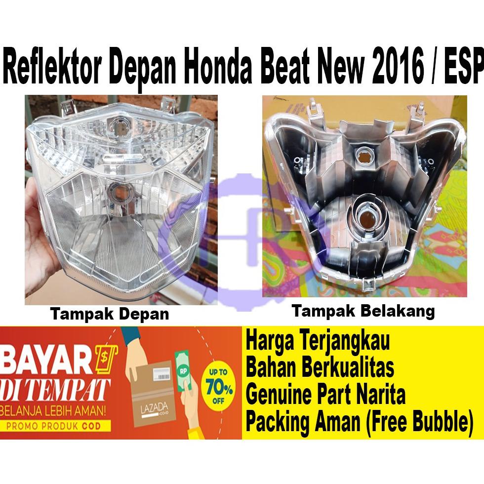 Belanja Reflektor Lampu Depan Beat Esp New 2016 2017 2018 2019/ Street 4.7 Aksesoris Motor Original