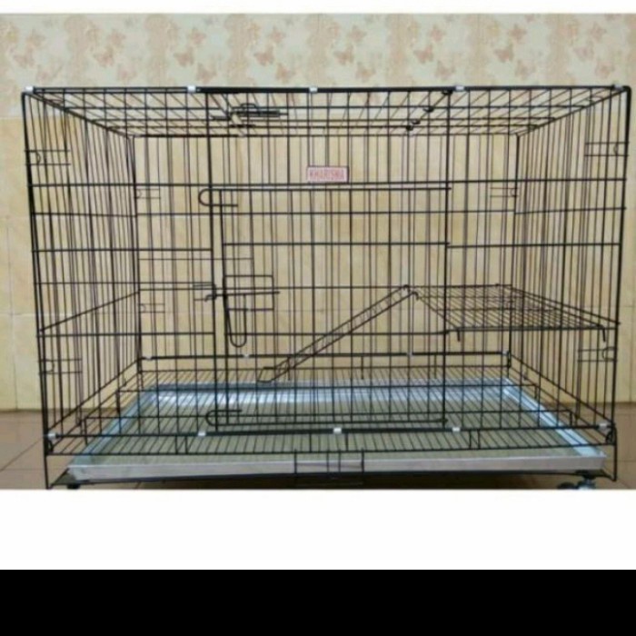 Kandang Kucing Tingkat 1 90X60X70
