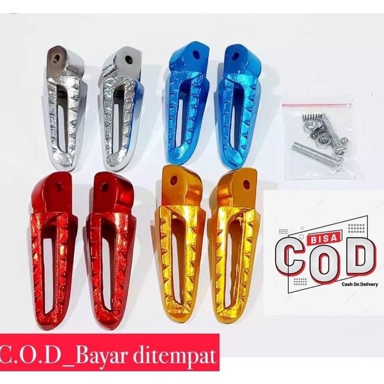 Variasi Sikirim Footstep Step Pijakan Kaki Belakang Variasi Cnc Motor Honda Beat Vario Scoopy Spacy 