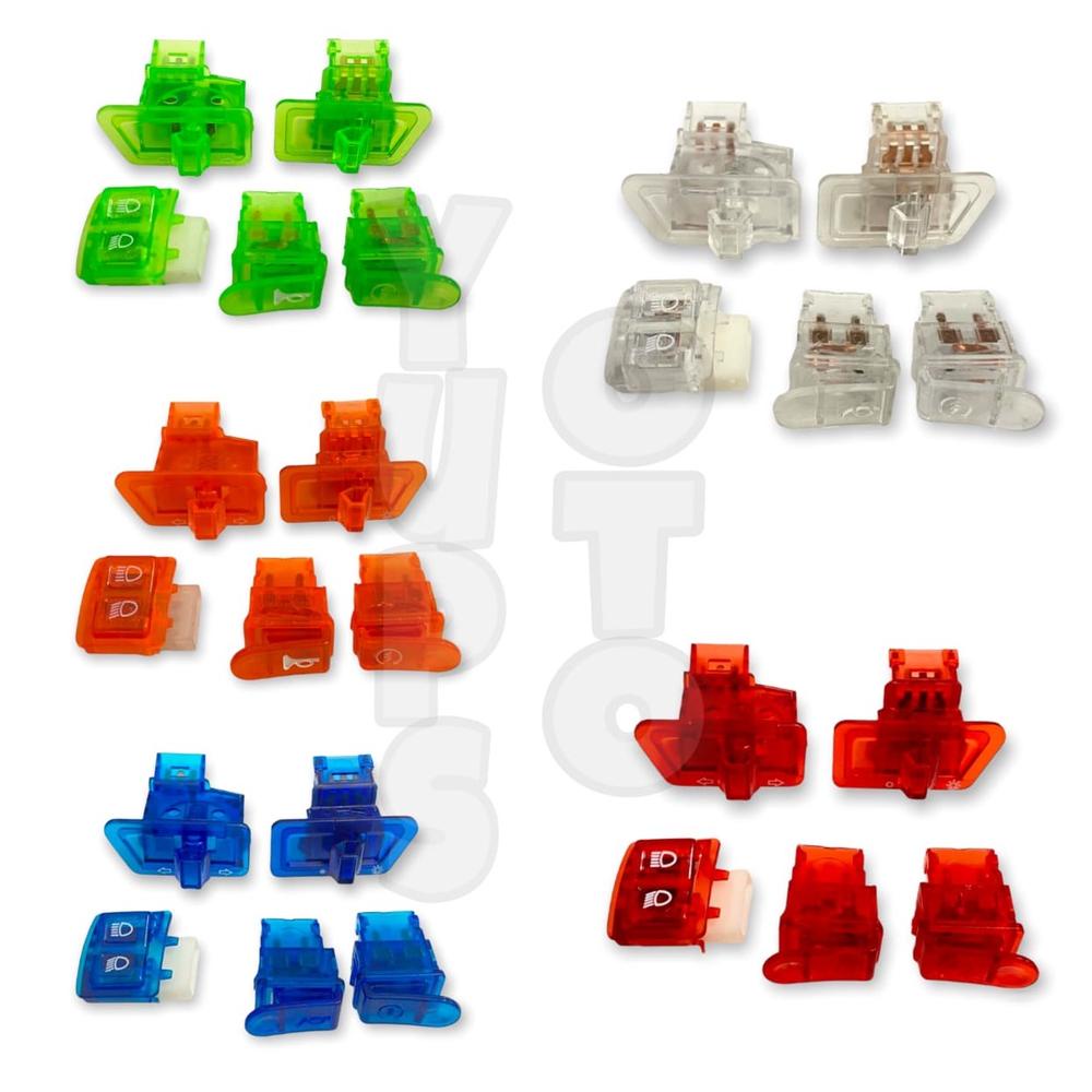 Terbaik Saklar Transparan 1 Set Beat Carbu Vario 110 Carbu Supra X125 Lama Smash Saklar Beat Karbu S