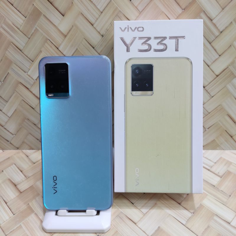 Vivo Y33T Ram 8GB Internal 128GB Handphone second fullset original bergaransi