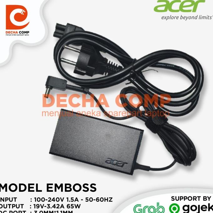 Adaptor Charger Acer Spin 3 Active SP313 SP313-51N 2 IN 1 TOUCH EVO