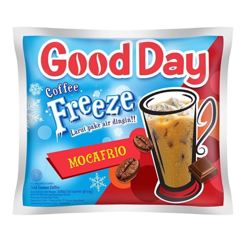 

Good Day Freeze Mocafrio Rencenh Isi 10