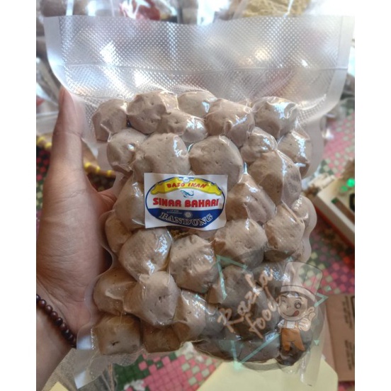 

Terjangkau Baso ikan sinar bahari 1/4 bal