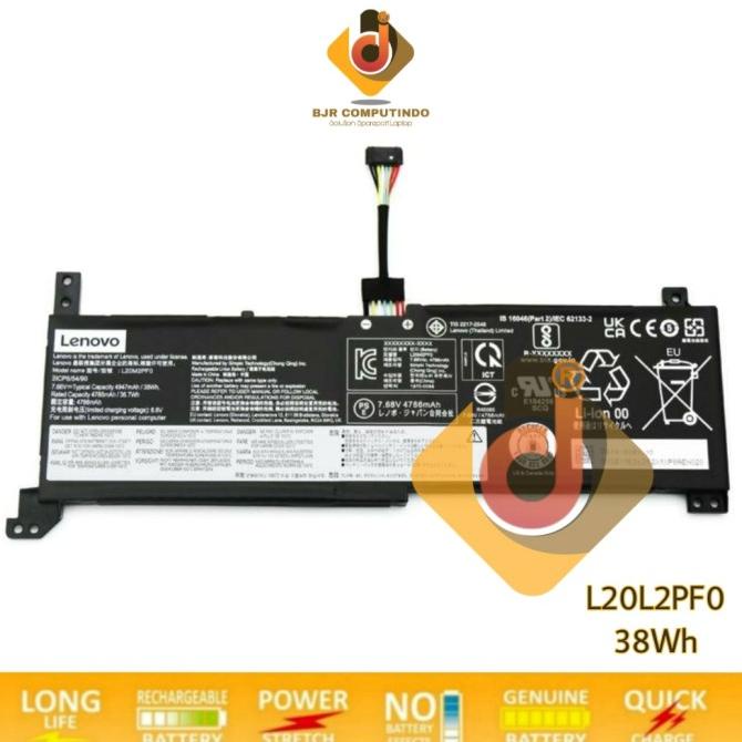 Baterai Lenovo Ideapad V14 G2 ITL V15 G2 ITL V17 G2 ITL L20L2PF0