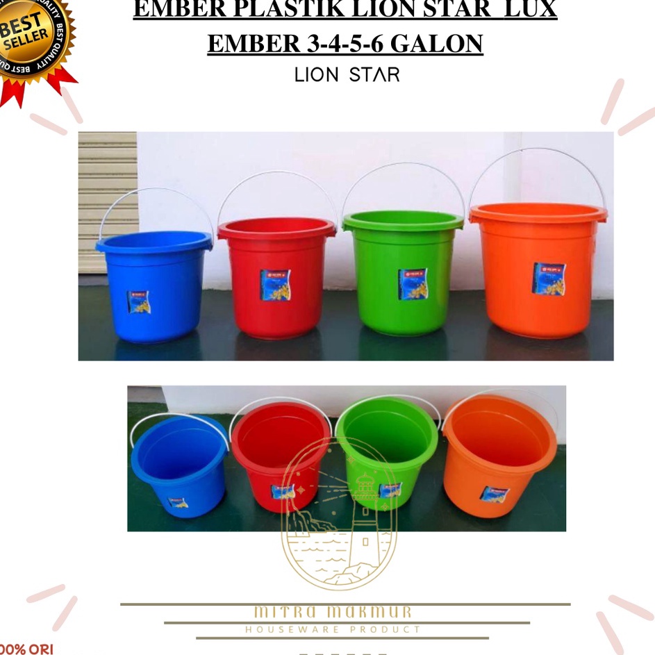 ' eN LION STAR - Ember Plastik 12 16 20 24 Liter ❉ ❥